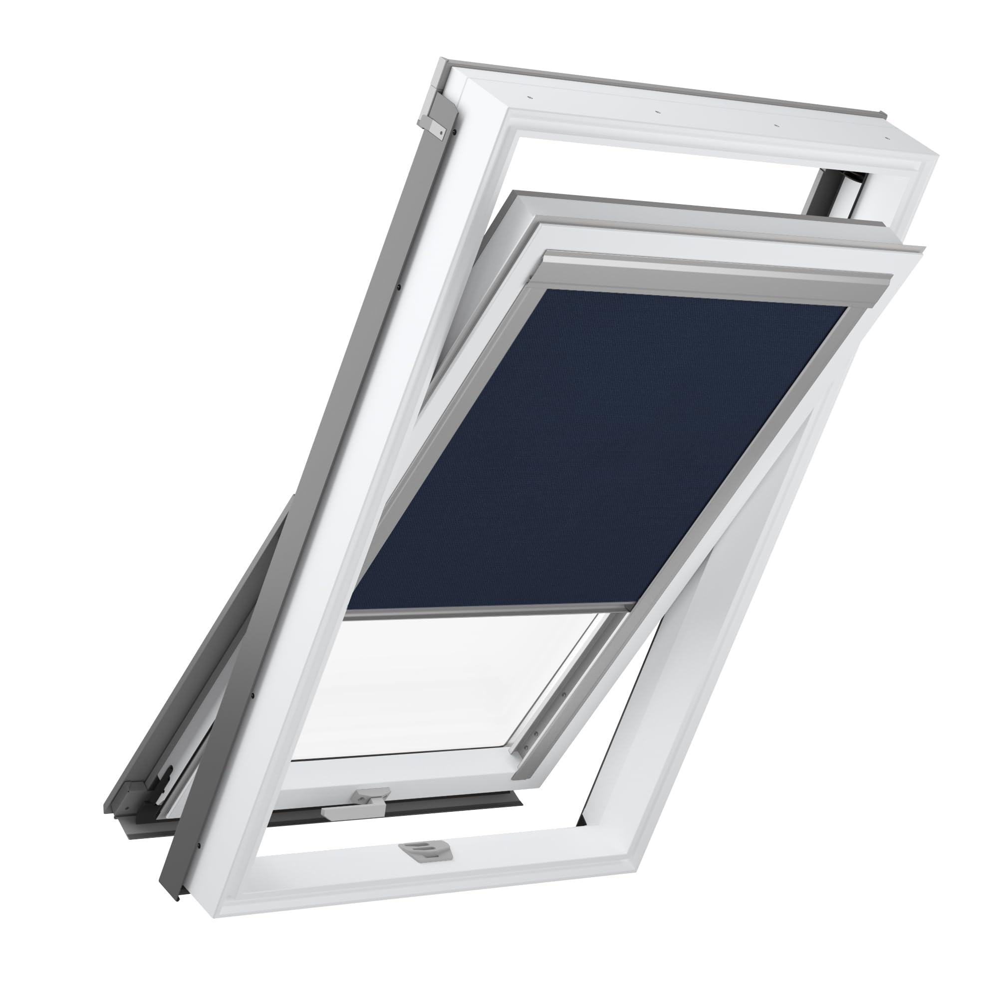 Store Occultant pour Fenêtre de Toit - Store pour Fenêtre de Toit - Compatible avec VELUX MK06 : GFL, GGL, GGU, GHL, GHU, GLL, GLU, GPL, GPU, GZL - 78x118 cm – Bleu Marine