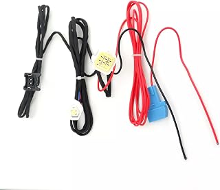 12V/24V Diesel Parking Heater Wiring Harness Kit Universal Car Air Diesel Heaters with Switch & Oil Pump for Car Parking Diesel Air Heater Trucks (1.4M)