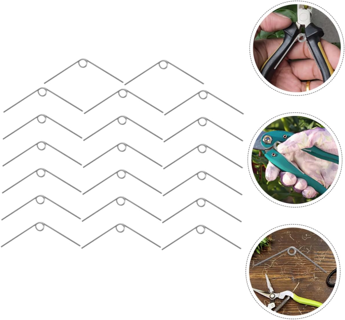 20Pcs Manganese Trimming Springs for Pruning Shears Replacement Parts for Garden Trimmer Tools Resistant and Compact Design for Easy Storage and Transport image 5