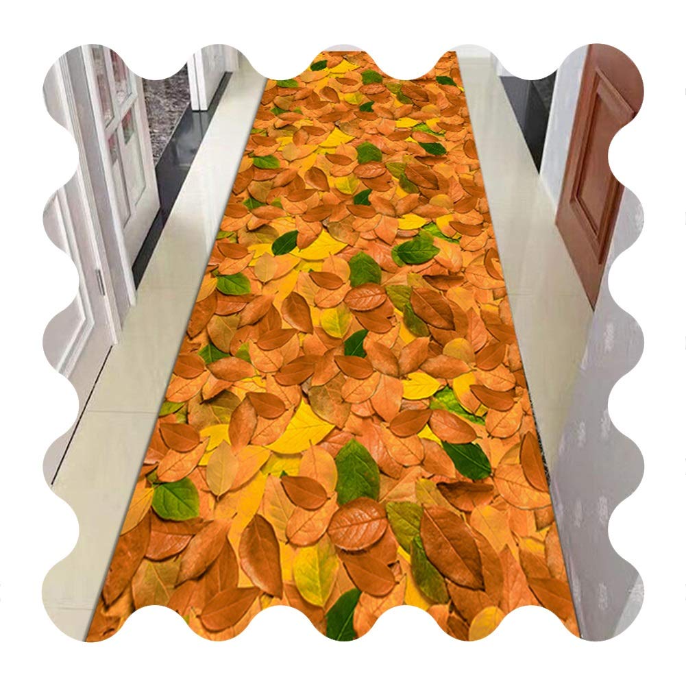 Tapis couloir motif citron pour créer une ambiance accueillante en entrée