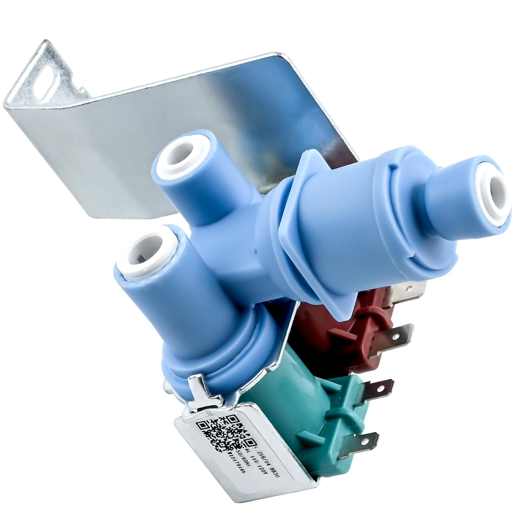 Photo 1 of W10179146, WPW10179146 Water Inlet Valve Compatible with whirlpool, kenmore, maytag, amana, kitchen aid and ikea Refrigerator(not all models), Replacement: W10155357, 1546655, AP6016381, PS11749668