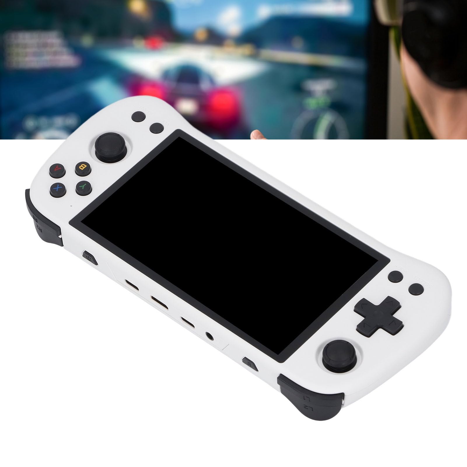 X55 Handheld Spielekonsole - 5,5 Zoll IPS Retro Gaming Mit 30+ Emulatoren