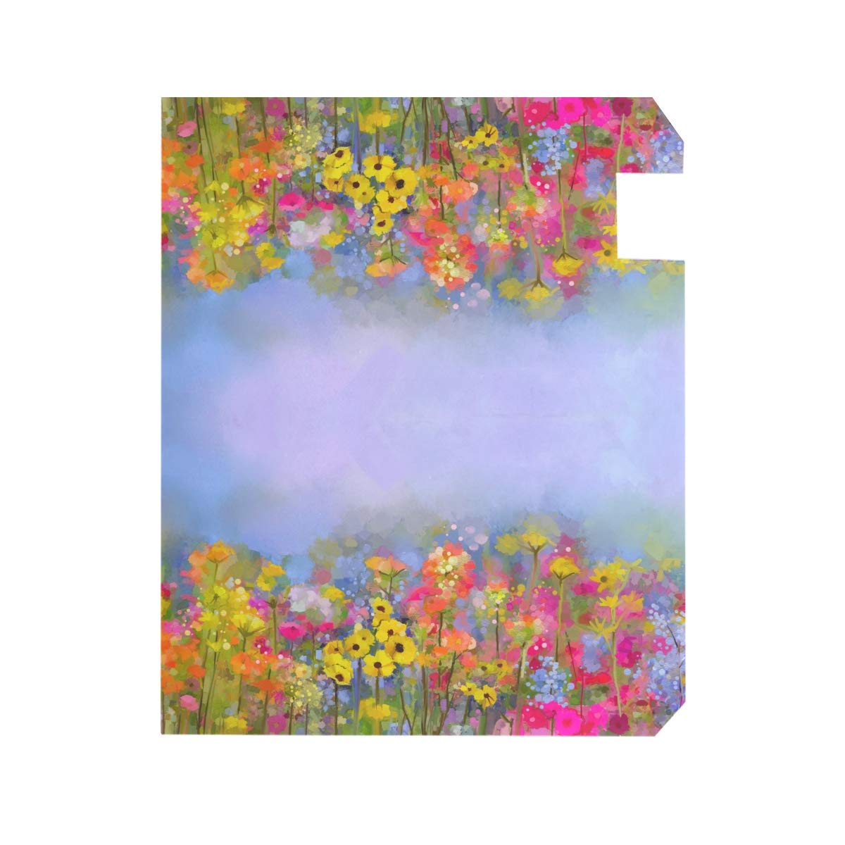 WOOR Season Autumn Winter Summer Spring Flowers Magnetic Mailbox Cover Oversized-25.5