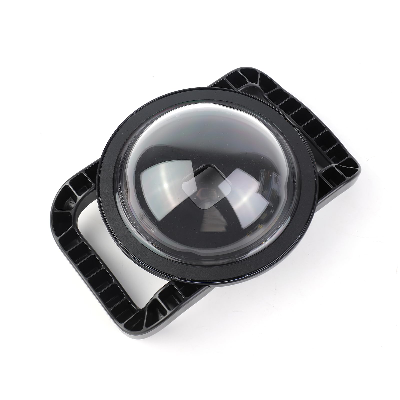 Obiettivo Dome Port per 10 e 9 Nero, Custodia, Accessori per Fotografia Subacquea Grandangolare da 45 m/180°
