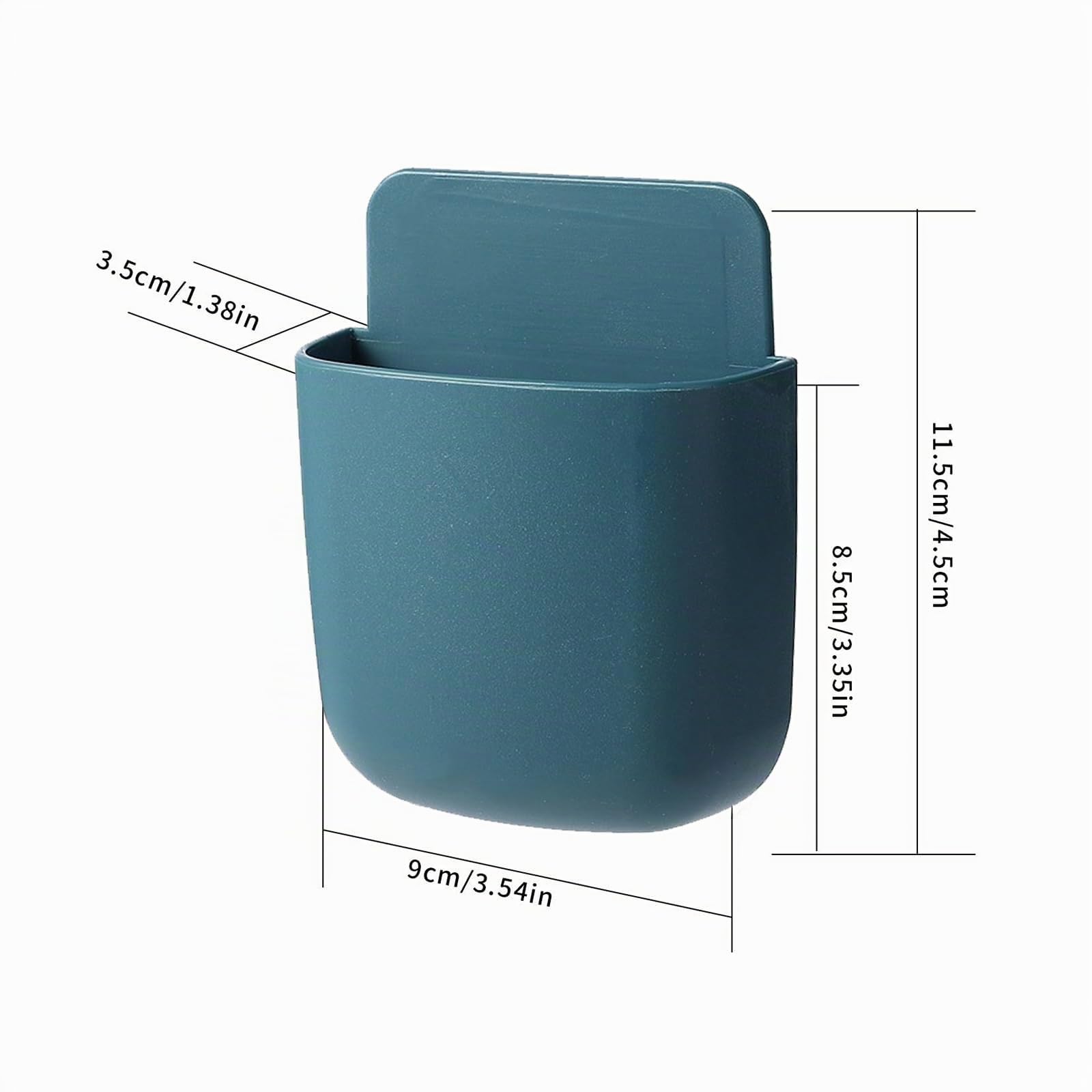 Set da 4 Pezzi di Mensola da Bagno a Parete, Organizzatore Compatto Moderno, 11,5x9x8,5 cm