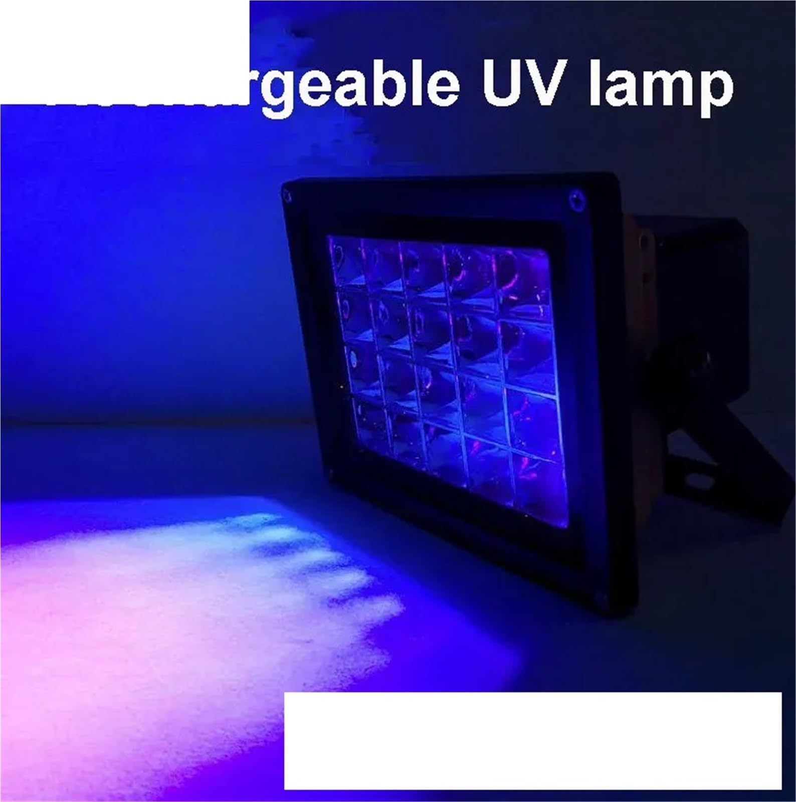 Lámpara de curado UV LED Lámpara UV de 200 W, 365 NM y 395, Recargable, curado rápido, portátil, for impresión 3D con Tinta Aceite Verde(395nm,60W)