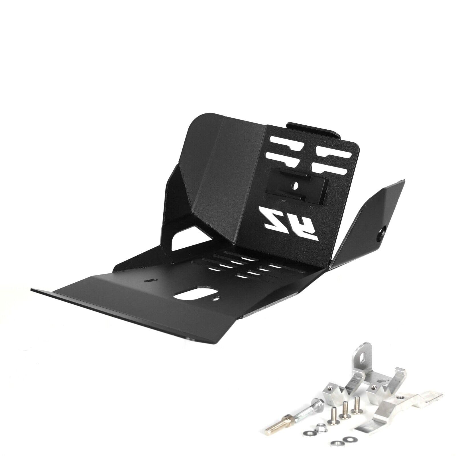 Front Skid Plate Engine Mud Guard Bash Cover Protector Compatible with Yamaha YZ250 YZ250X 2005-2024 (Black)