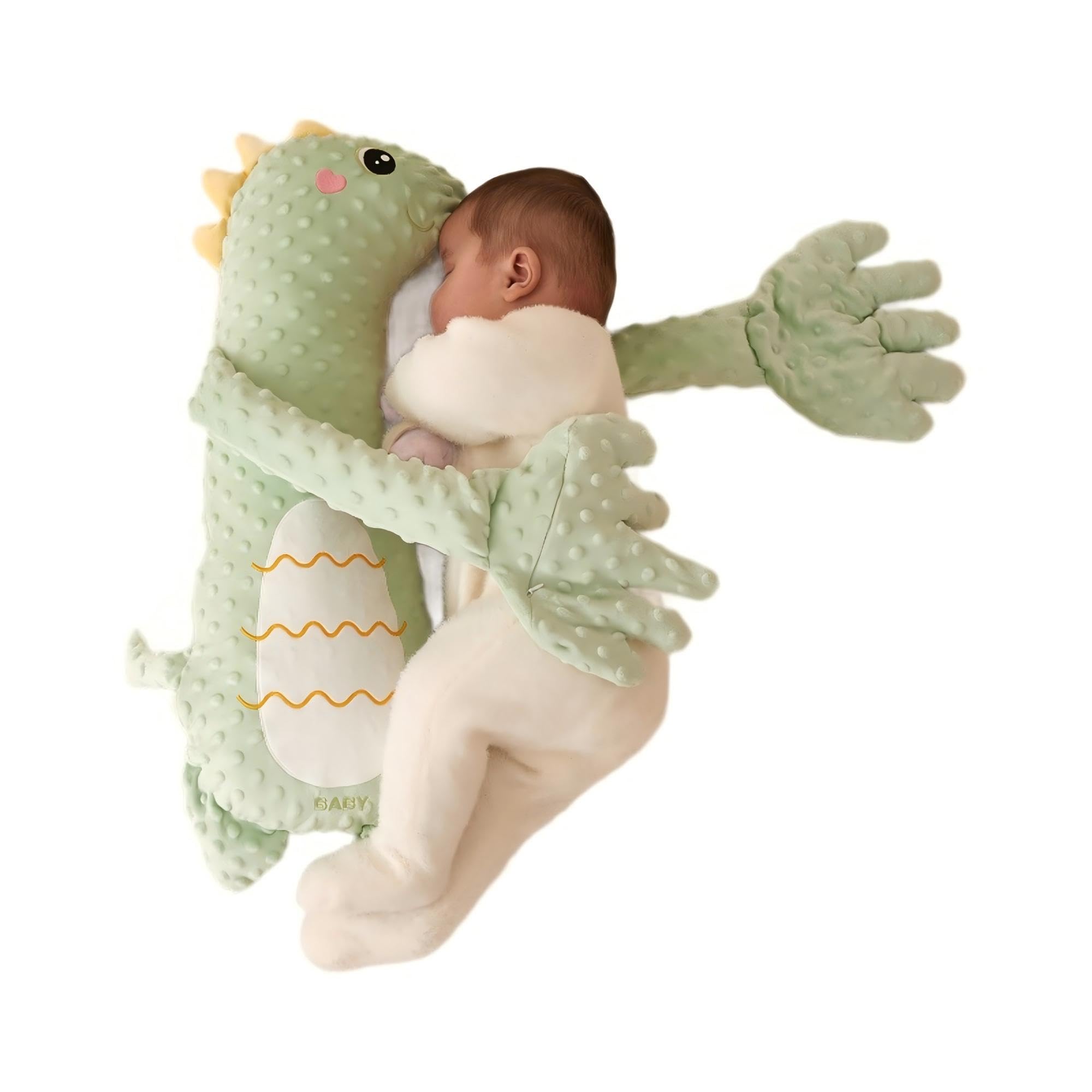 Baby Soother Toy,Remote Tapping Dino Unicorn Plush Doll for Newborn Boys Girls