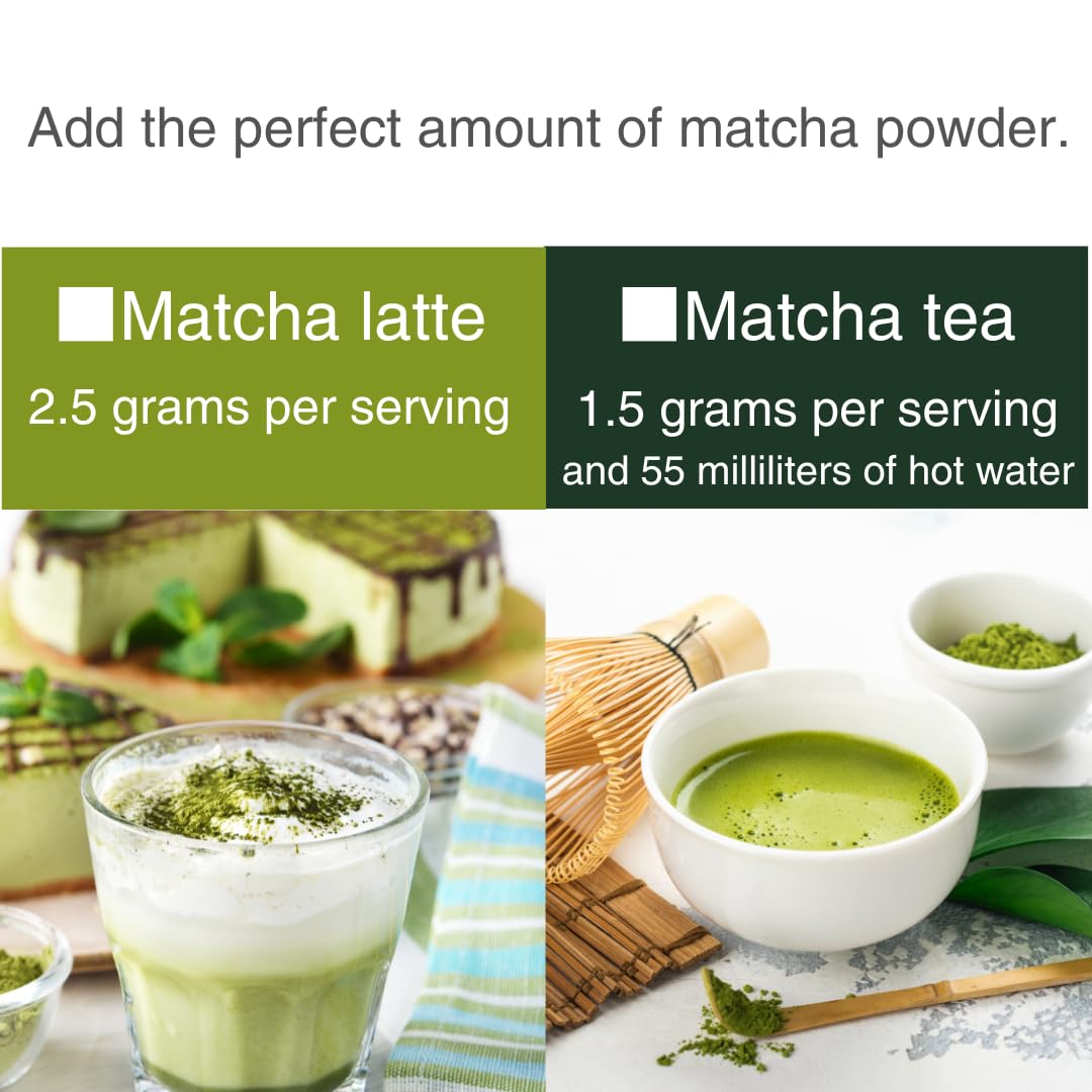 Pure Japanese high grade matcha Powder - 50 grams - Less bitterness matcha powder Green tea Powder From — view 8