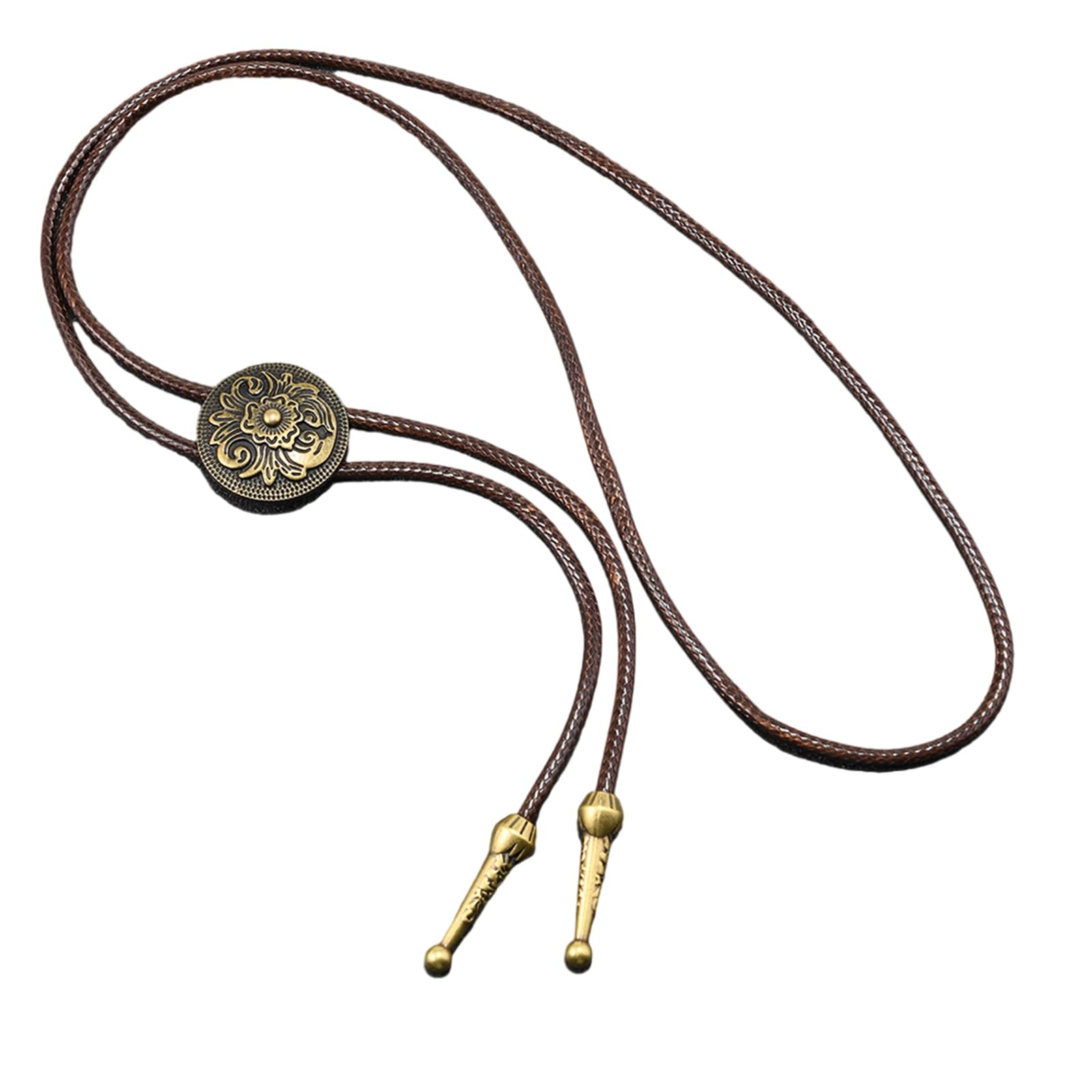 MICFENY Modern Alloy Chain Necklace With Soft PU Leather Cord Practical Jewelry Fashion Bolos Tie Necklaces For Women Men