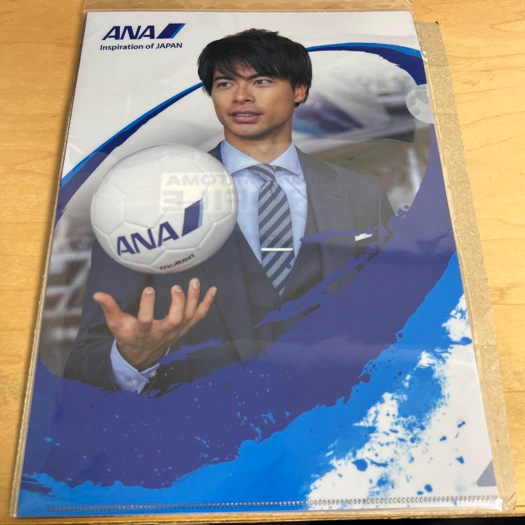 Amazon.co.jp: ANA 三笘薫選手 クリアファイル サッカー日本代表
