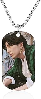 [Wangfenglia] 新田真剣佑 68 ネックレス ペンダント 記念ネックレス ペンダント 四角いペンダント ロングチェーン アクセサリー ジュエリー シンプル ファッション プレゼント 男女兼用 可愛い 誕生日 記念日