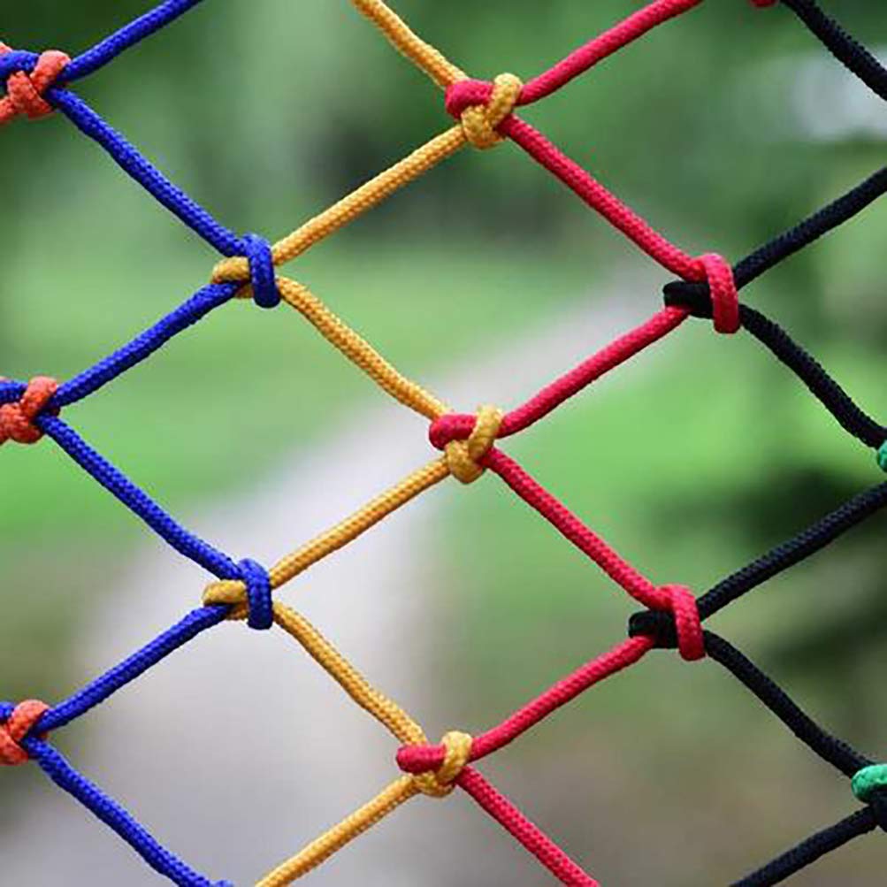 DENGJU Children Playground Net Kids Safety Net for Climbing,Climbing Net for Kids, Outdoor Patios Railings Stairs Playground Children Indoor Ceiling Net(Size:1X6M(3X20FT))