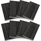 Anwenk 8Pack Patio Rocking Chair Spring Plate Replacement Part Fiberglass Spring Plates Swivel Rocker Chair Lawn Furniture Repair Replacement for Universal Outdoor Patio Furniture, 2.5' x 5'x0.25”