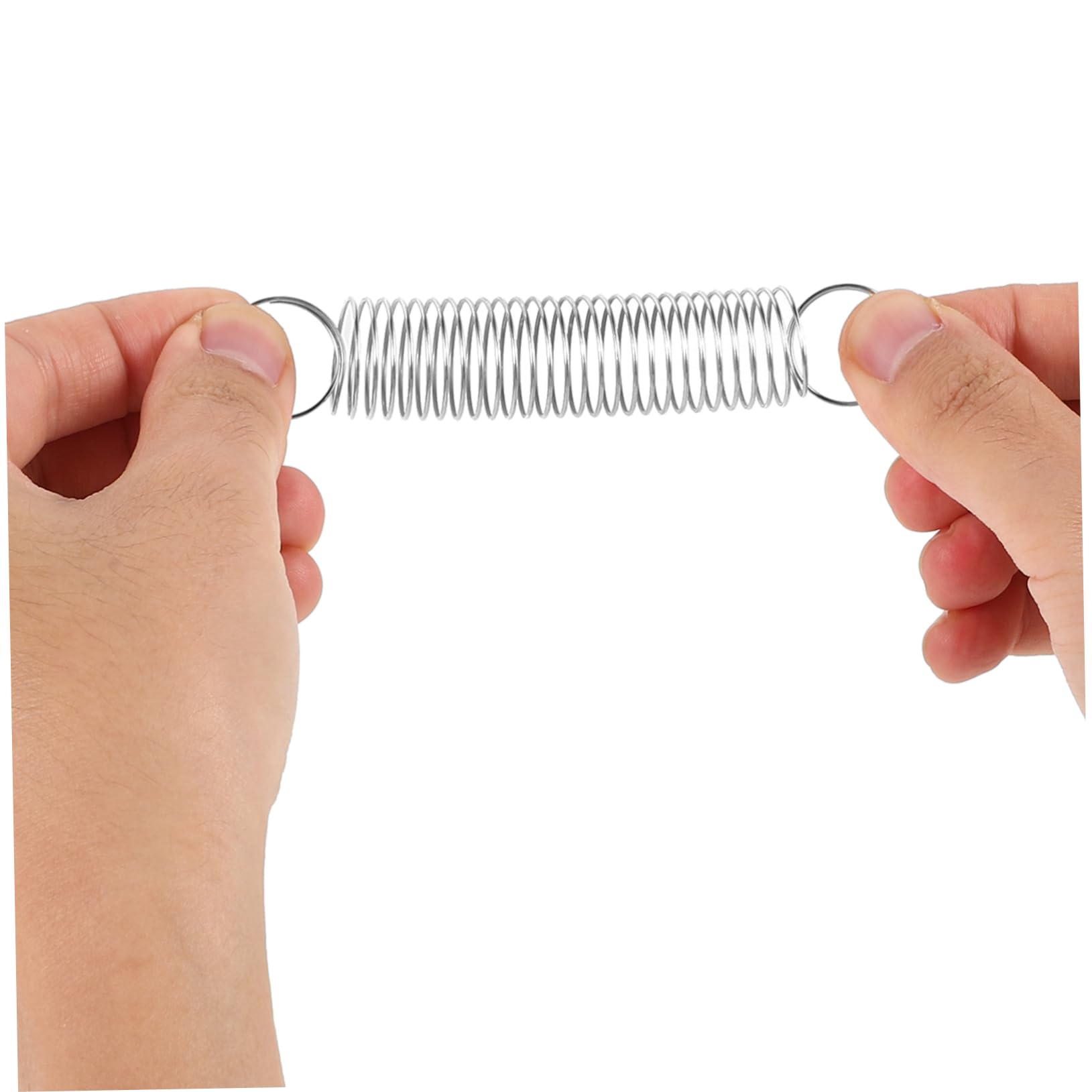 OSOLADY 2pcs Stainless Steel Tension Springs Replacement for Springs Rings Ends Small