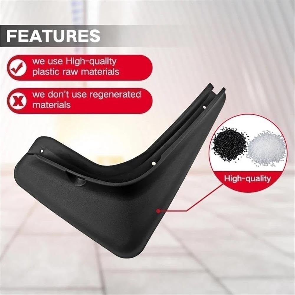 Auto Parts MudFlaps for Chery Exeed LX 2022 2023 2024 Mudguards Mud Flaps Splash Guards Front Rear Wheels Fenders 4Pcs