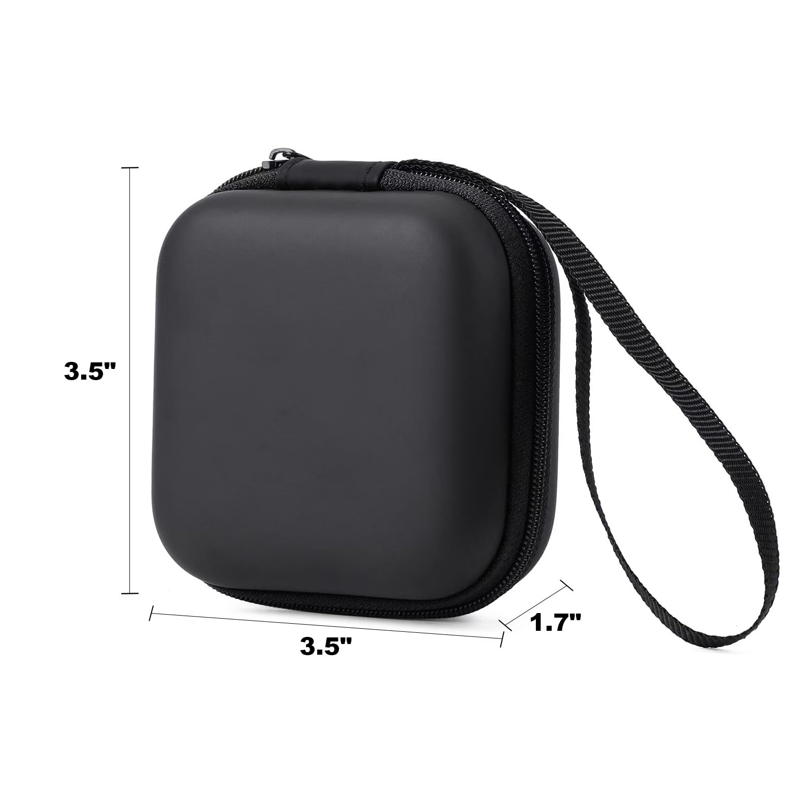 Vividstarry Small Travel Carrying Case for Golf GPS Rangefinder, Talking GPS Rangefinder Case, Compact, Black, Water Resistant, Golfing, Traveling