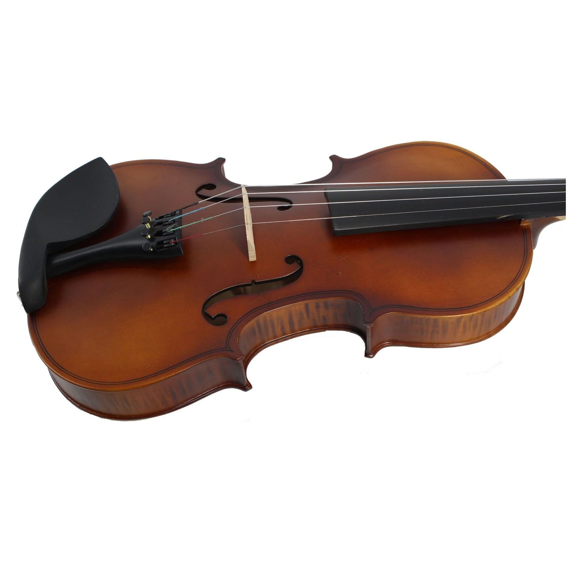 Violín De Práctica Para Principiantes De Madera Contrachapada Estampada De Tamaño Completo Instrumento De Violín(3/4)