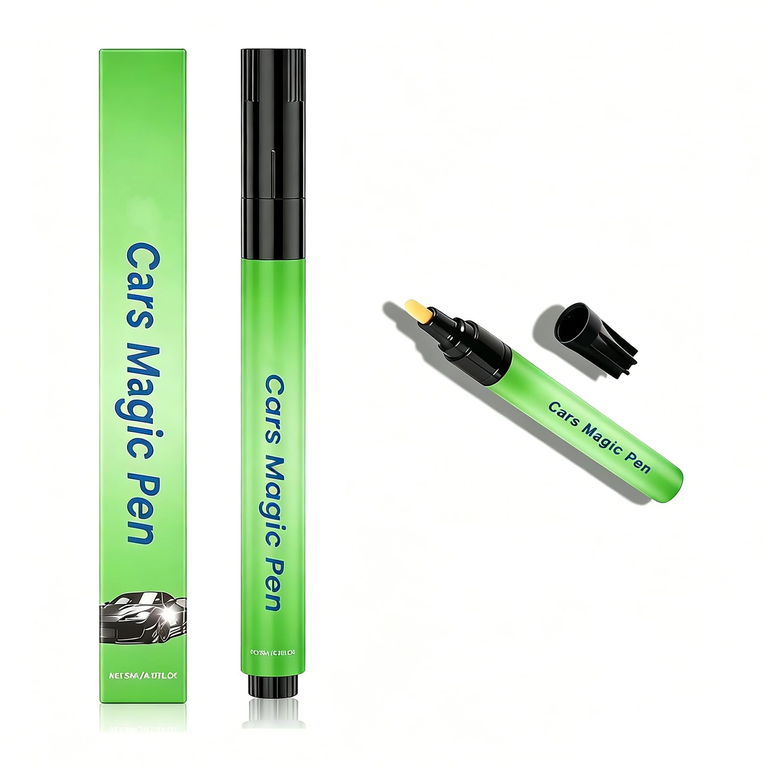 All Cars Magic Pen for Car Scratches, Quick Paint Scratch Repair Magic Car Scratch Removal Pen Flawless for All Vehicles, Easy Use Weatherproof Lasting T/KII