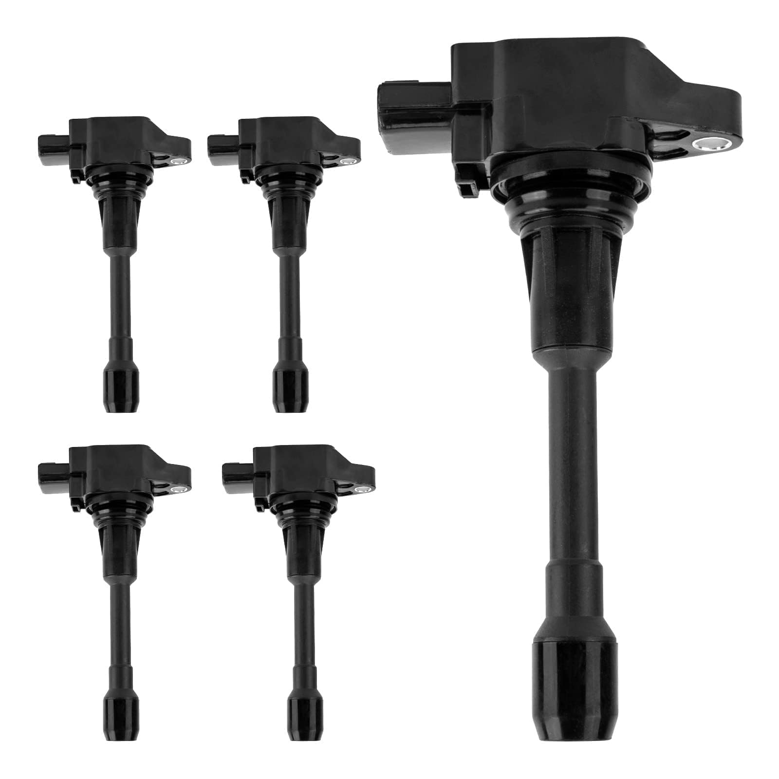 PHILTOP UF617 Ignition Coil Pack, Compatble with QX50 2014-2017, Q70L 2015-2019, Q70 2014-2019, Q60 2014-2015, Q50 2014-2015, Q40 2015-2015, M37 2011-2013, G37 2008-2013, Set of 5