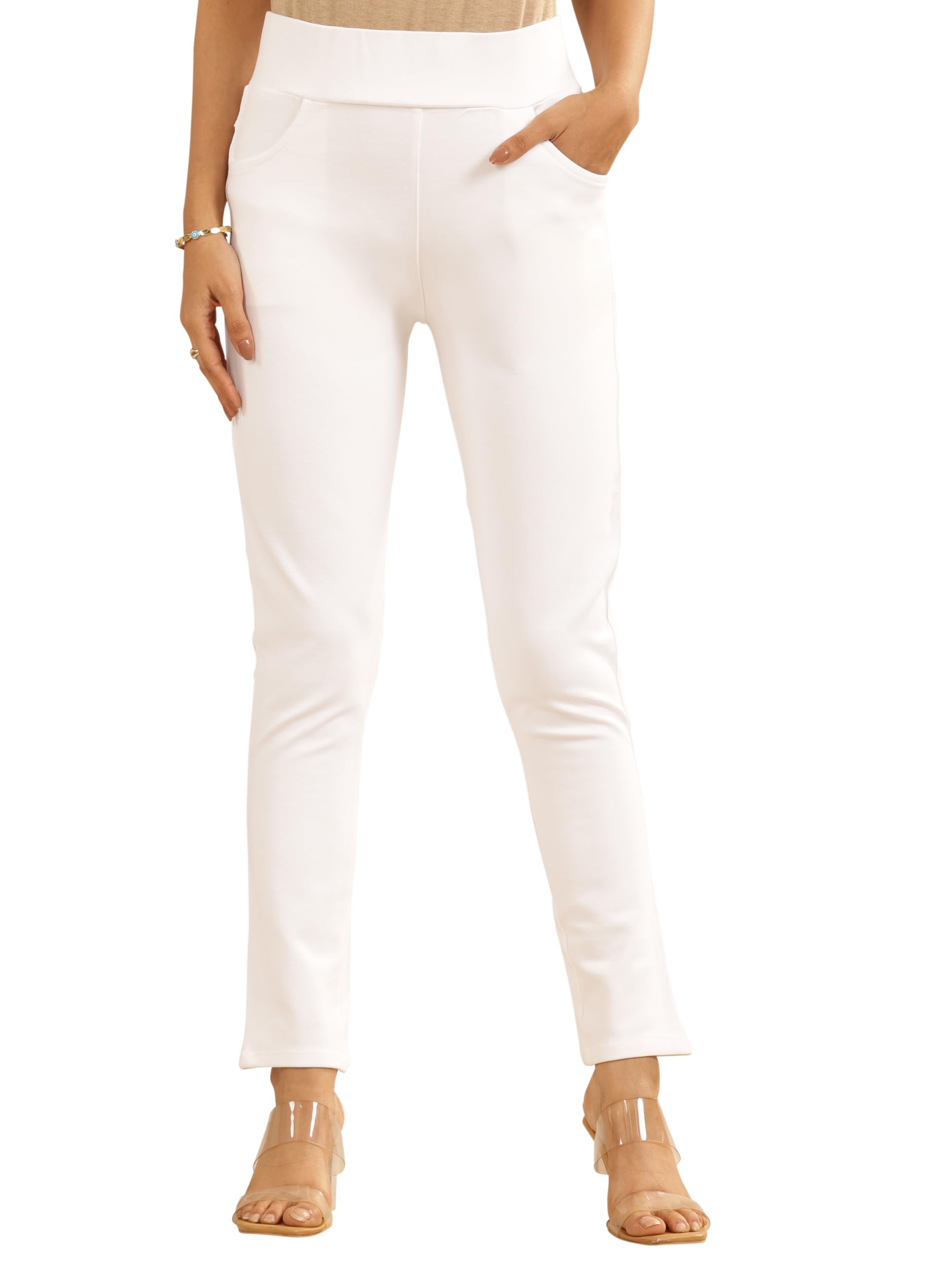 libas Womens Solid Rayon Jeggings for Women-picture-47