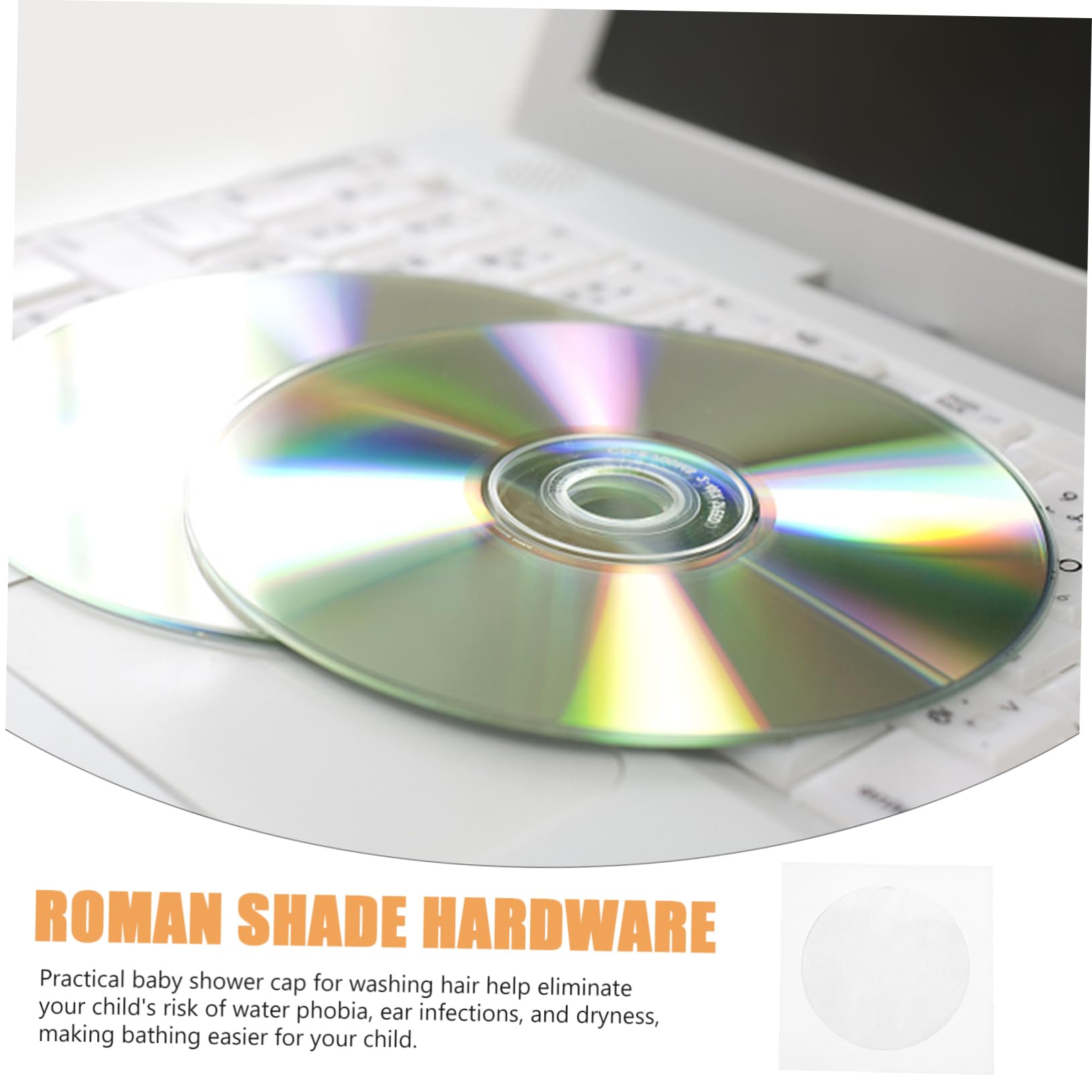 SHINEOFI 100 pièces Enveloppes Papier Résistant pour CD DVD Rangement Protection Rayures Humidité Maison Bureau