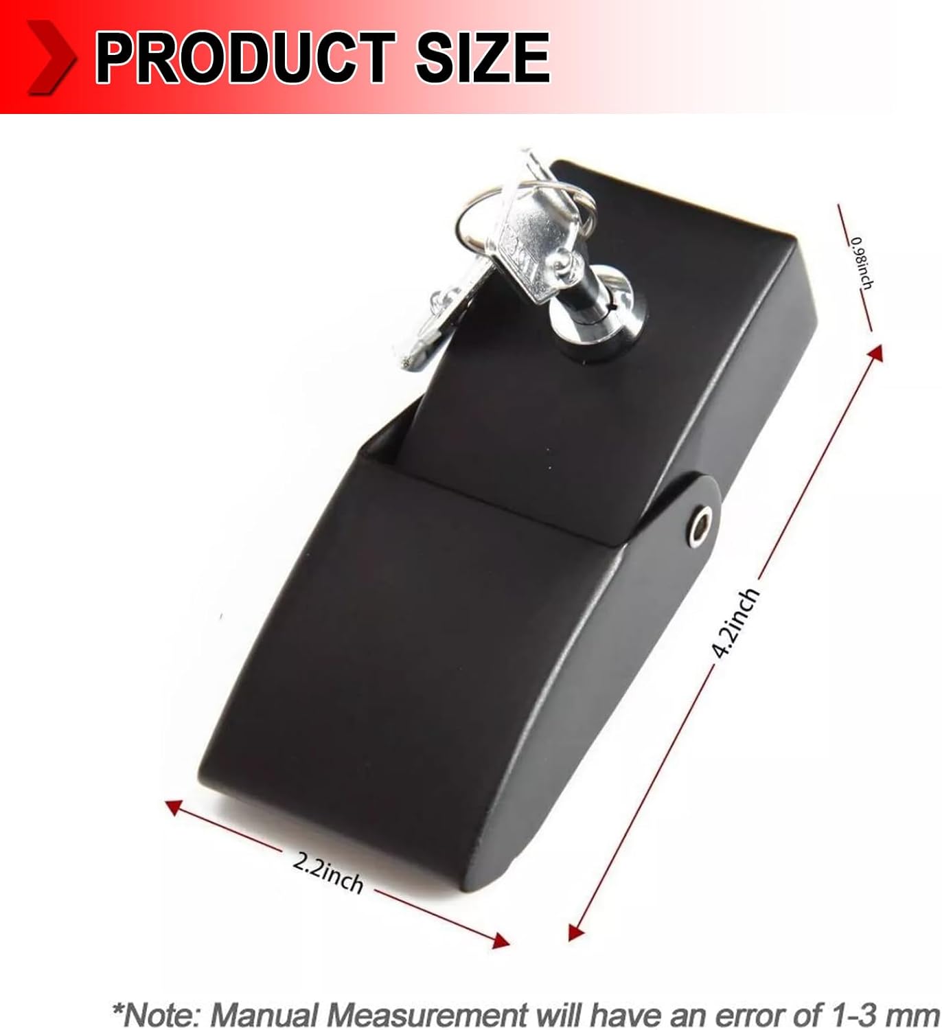 Hood Latches Locking Hood Catch Bracket Holder Fit for Jeep Wrangler JK JKU JL JLU Gladiator JT 2007-2024 Black Exterior Accessories