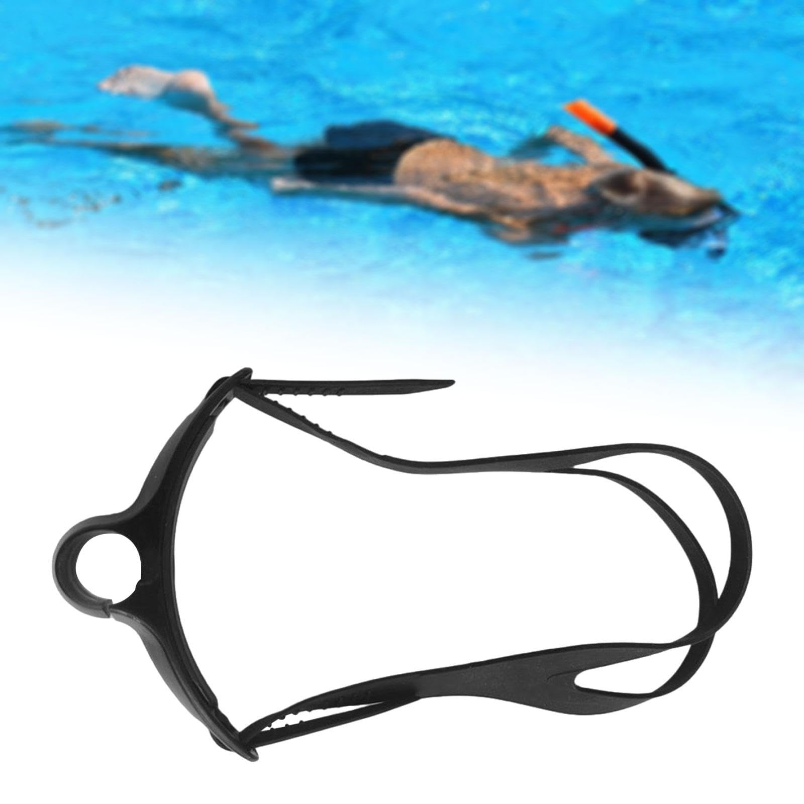 predolo Cinturino per Tubo da Snorkeling in Silicone, Compatibile con Diversi Modelli