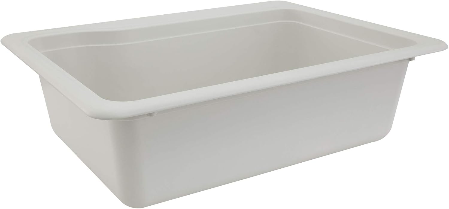 RecPro RV Composite Sink 25inches x 19inches Single Basin RV Sink