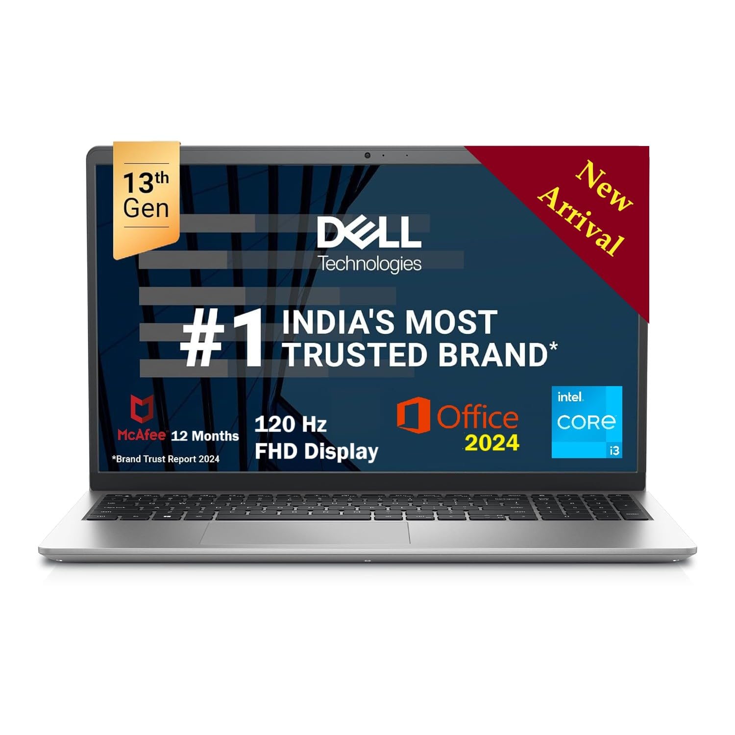 Dell 15 Thin & Light Laptop, 11th Generation Intel Core i3