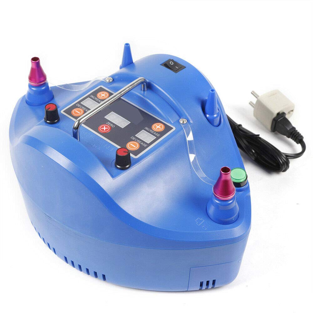 Elektryczna pompka do balonów, pompka, ilość powietrza, pomiar czasowy, elektryczna pompka pneumatyczna, pompka, pompka, balon, na imprezę, 1200 W, 220 V, 500 l/min
