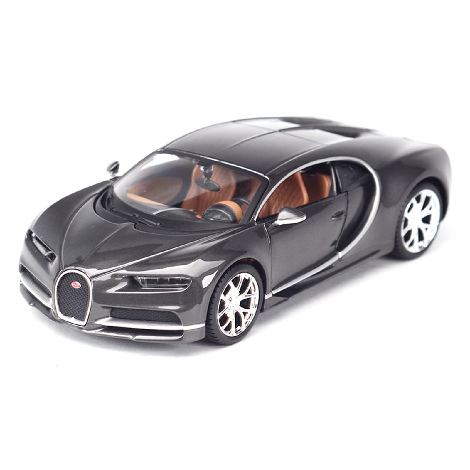 hyysh 1:24 for Bugatti Chiron Sports Car Static Die Cast Vehicles Collectible Model Car Toys (Color : 3)