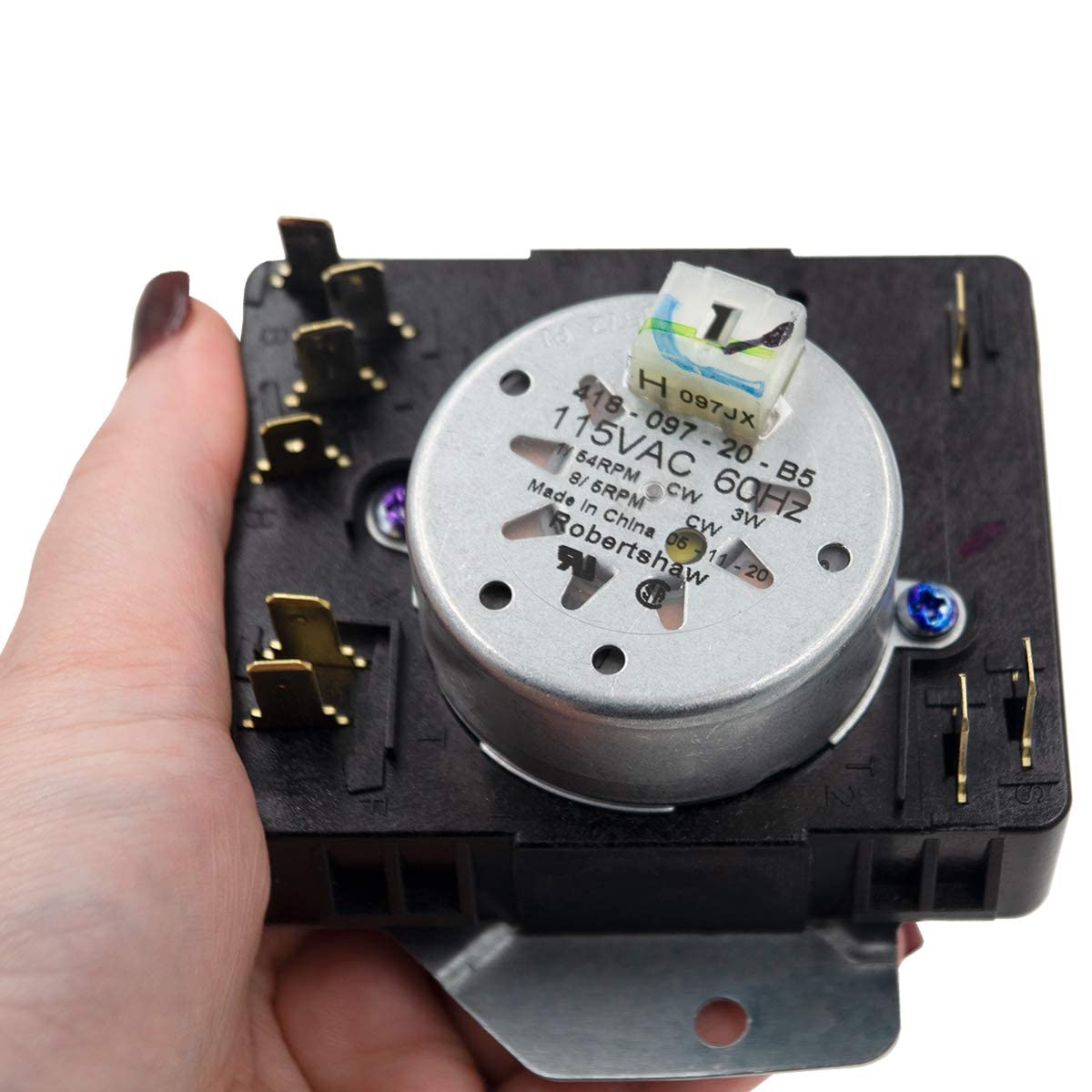 W10186032 Dryer Timer – Compatible With Kenmore, Sears, Whirlpool – Replaces WPW10186032, AP6016544, PS11749835