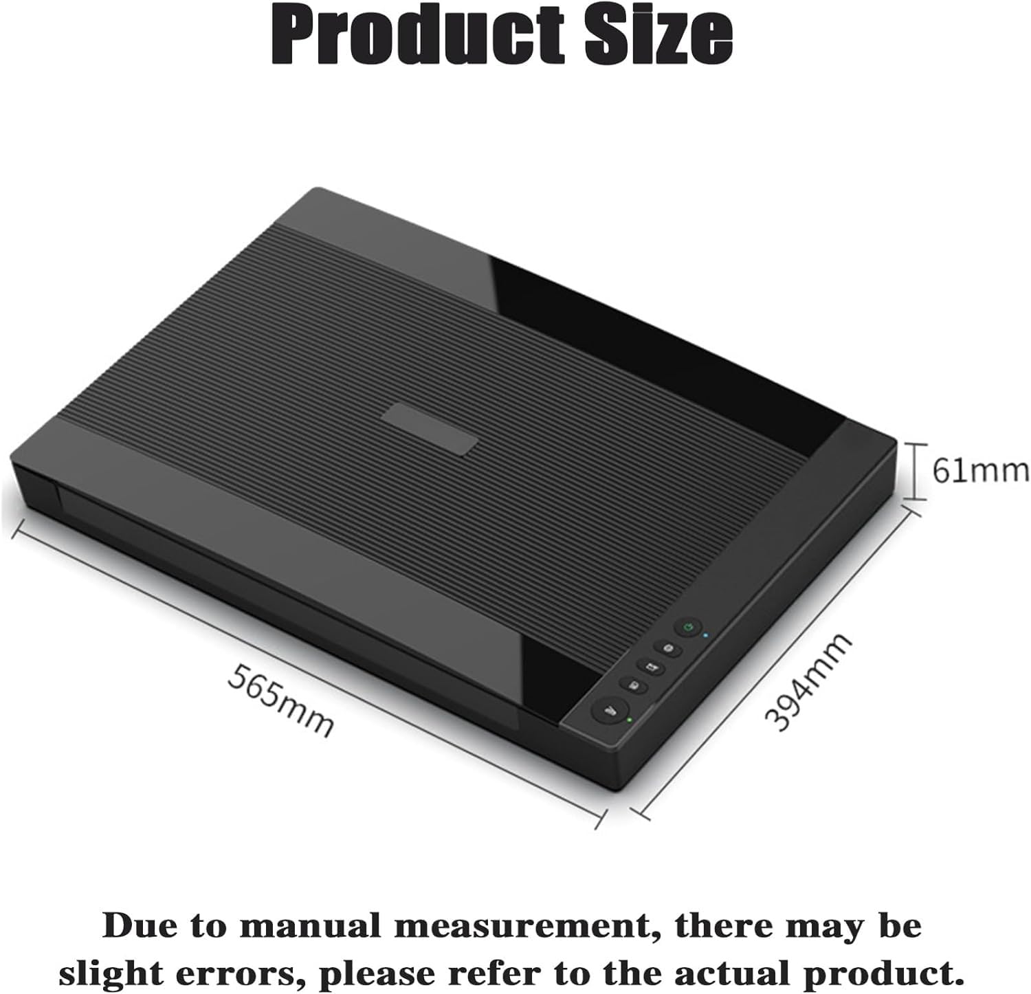 Scanner piano di grande formato ad alta velocità, scanner fotografico ad alta definizione da 2400 DPI, scansione di 12" x 17" in 4 secondi, for ufficio e istruzione, supporta Windows e iOS.
