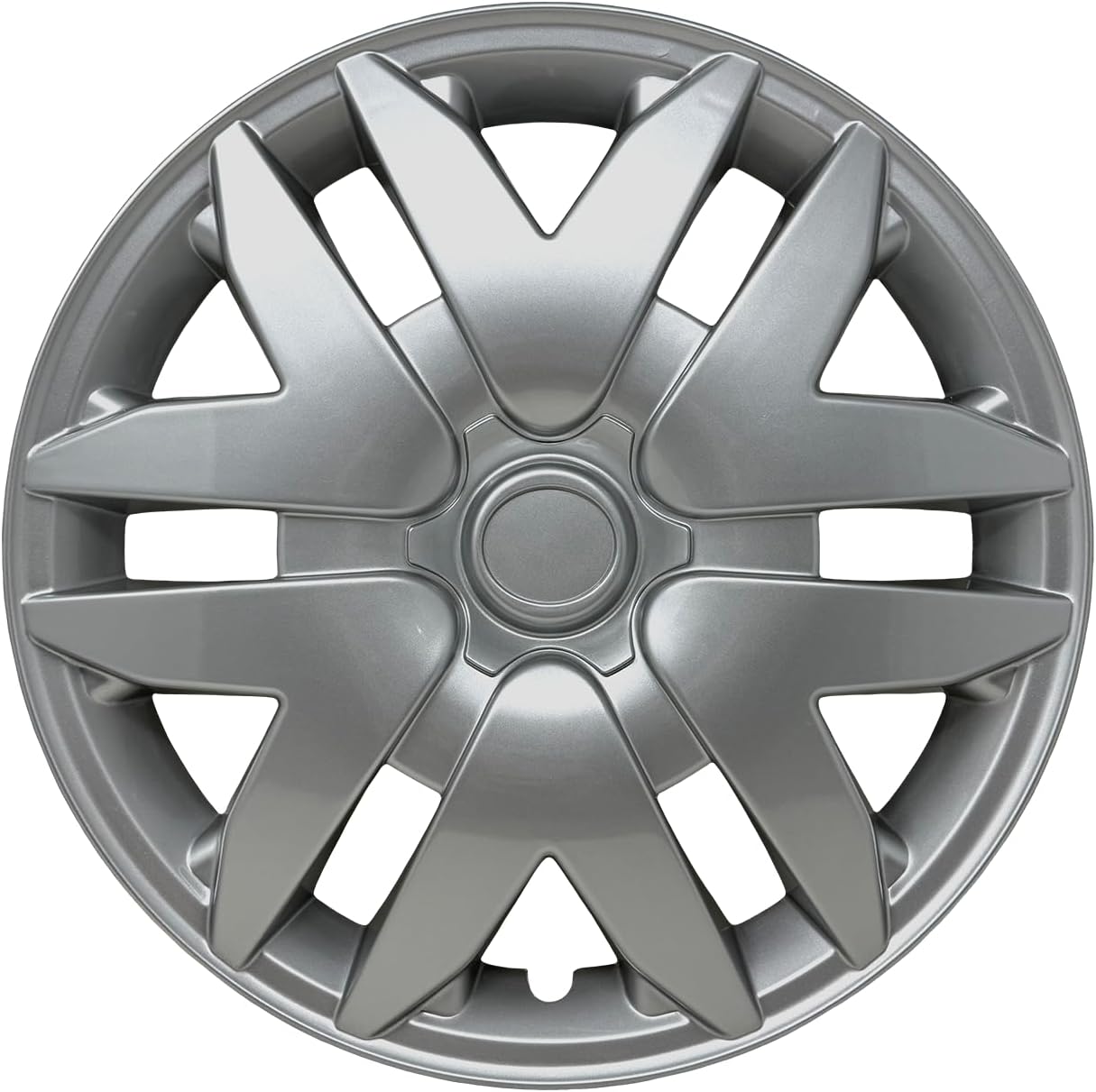 Premium Replica Hubcap, Replacement for Toyota Sienna 2004-2010, 16-inch Silver Wheel Cover, 1 Piece