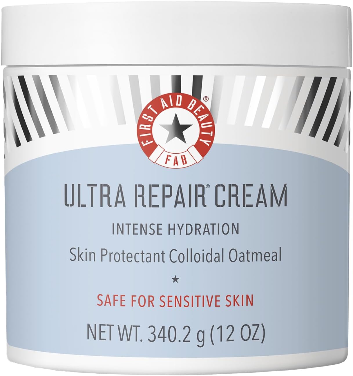 Ultra Repair Cream, Intense Hydration Whipped Colloidal Oatmeal, Clinically Proven to Strengthen Skin Barrier in 7 Days & Helps Relieve Eczema, Luxury Face & Body Moisturizer, 12 oz