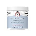 First Aid Beauty - Ultra Repair Cream, Intense Hydration Whipped Colloidal Oatmeal, Clinically Proven to Strengthen Skin Barrier in 7 Days & Helps Relieve Eczema, Luxury Face & Body Moisturizer, 12 oz