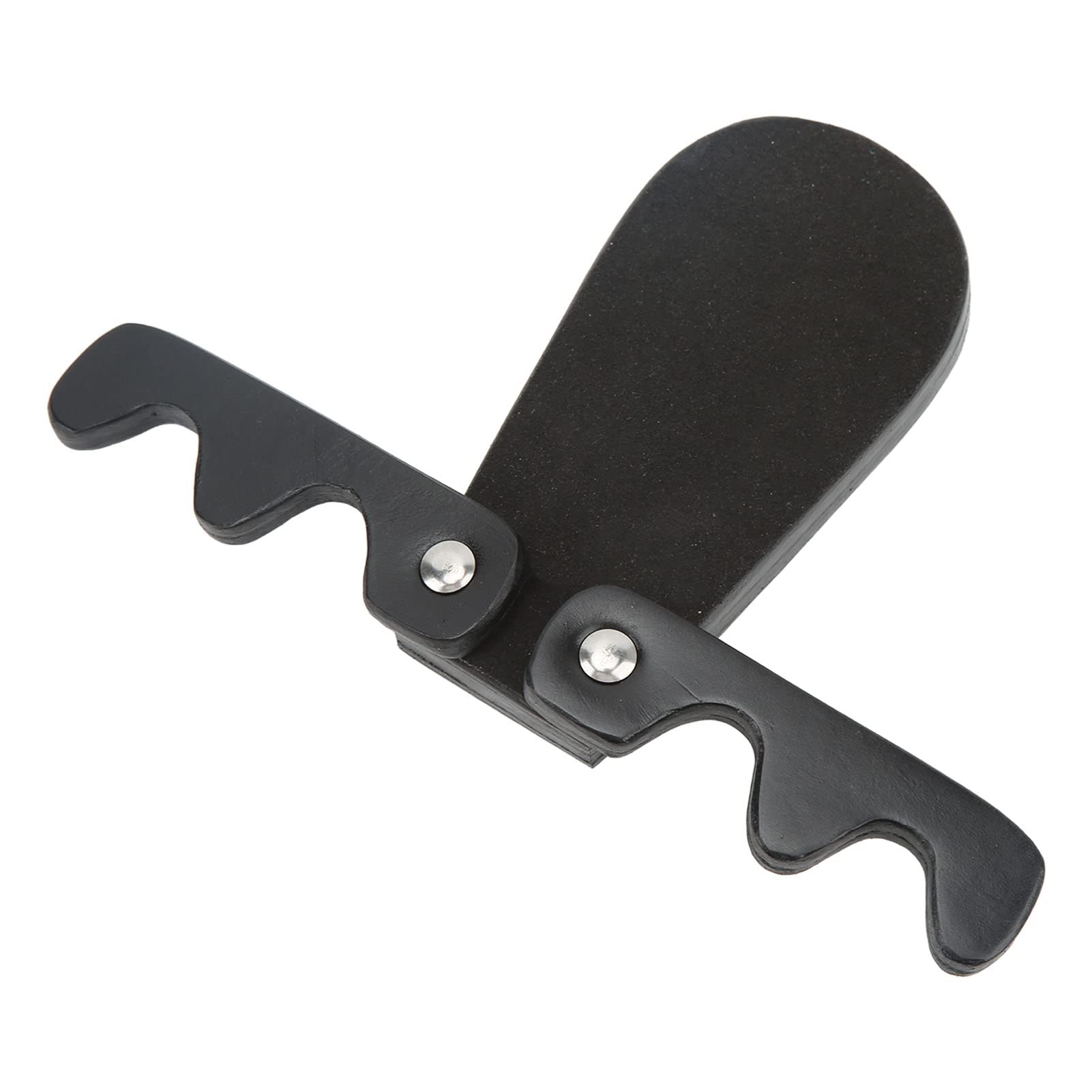 Fockety Pool-Stick-Halter, Tragbare Zusammenklappbare Queue-Halterung Queue-Halter Hält 4 Queues Gegen den Tisch, Sattelleder-Billard-Queue-Rack Pool-Queue-Halter-Klaue für Billardtisch