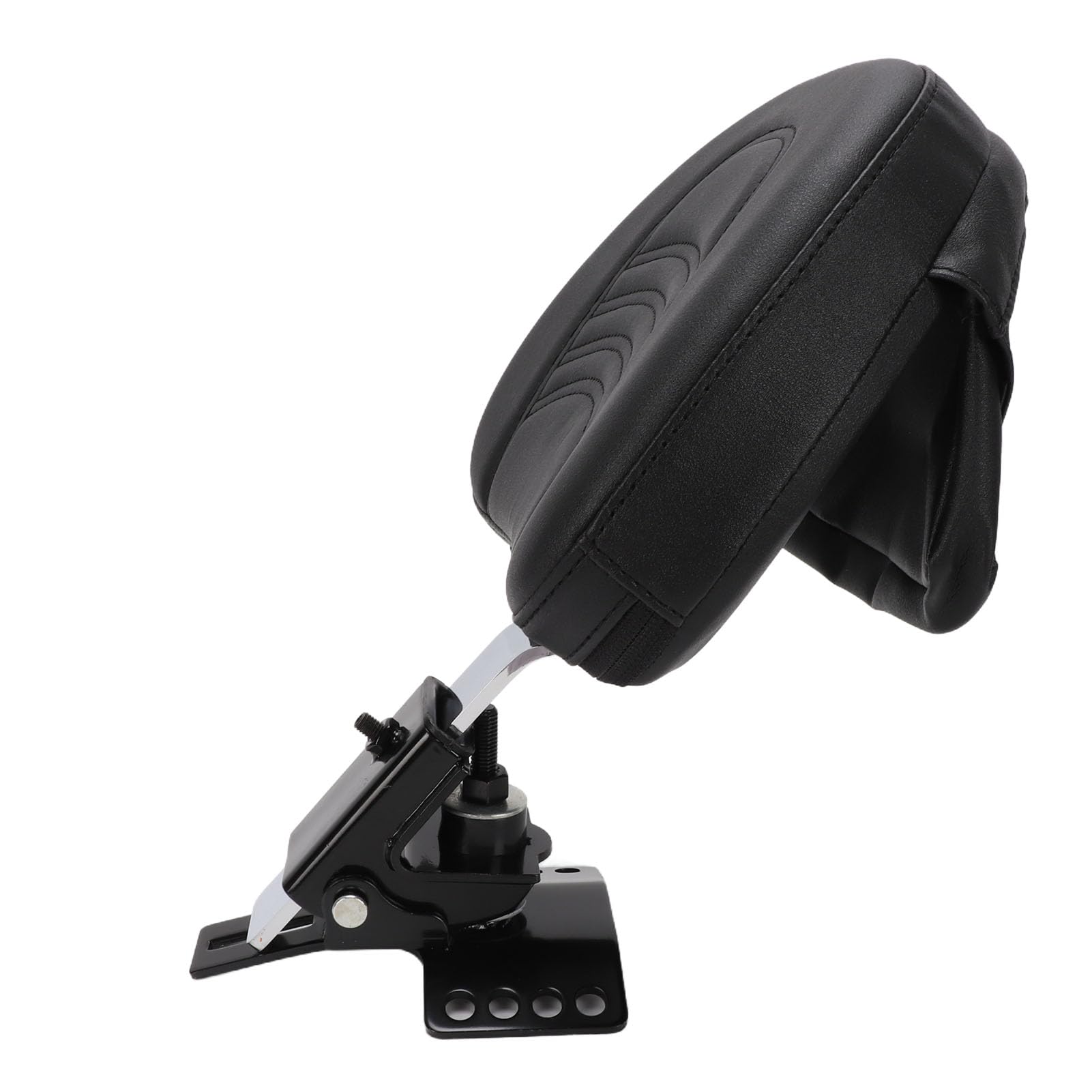 Ergonomische Fahrerrückenlehne, Langlebiger Komfort für Touring Electra Glide CVO 1997–2024, Faltbares Design, Schwarz, 1 Einheit