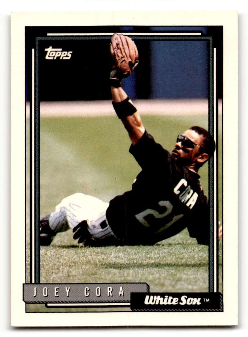 Amazon.com: 1992 Topps #302 Joey Cora Chicago White Sox Baseball