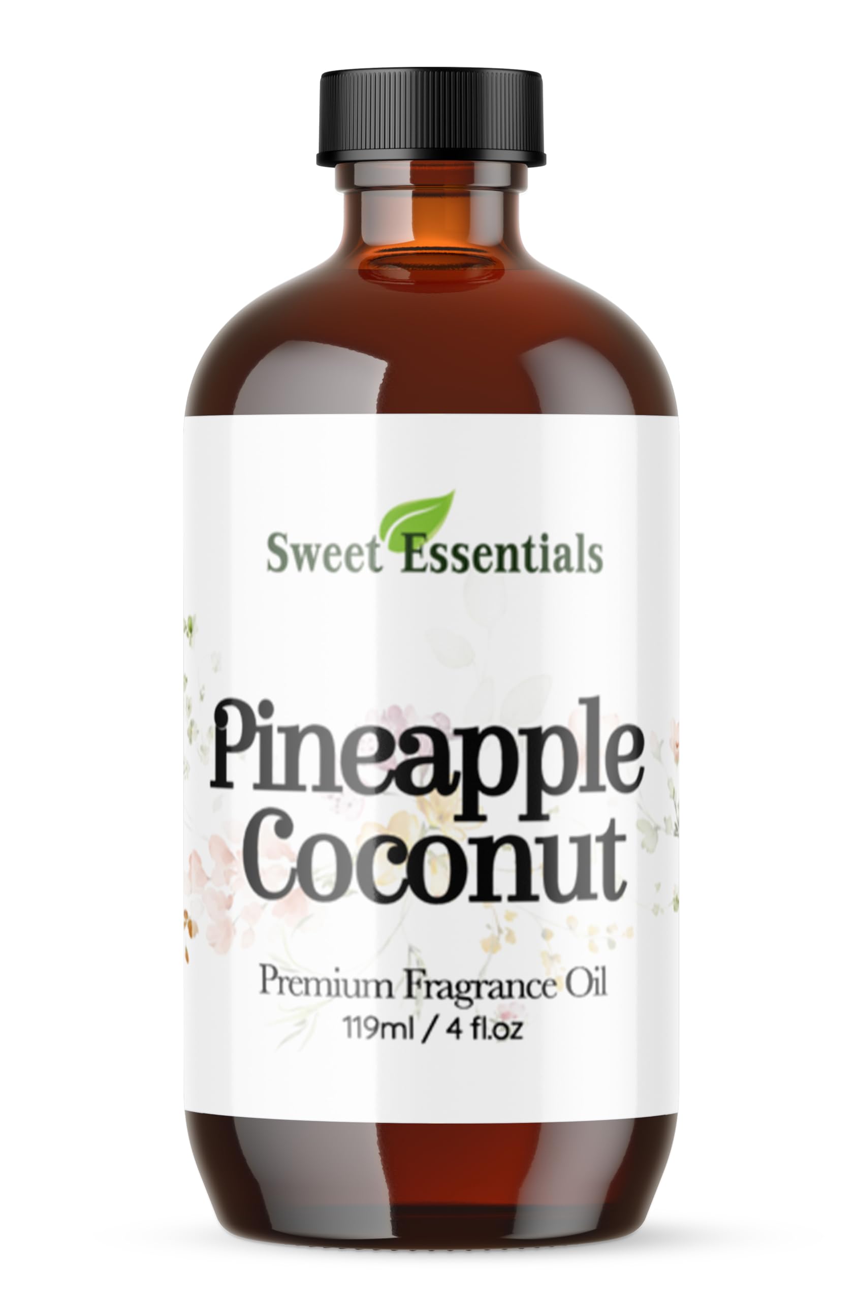 Pineapple Coconut, 4oz Premium Fragrance Oil, Aromatherapy, Diffuser, Crafts, Soap, Home Scents, Bath & Body, DIY Parfum and Much More. Versatile and Long-Lasting
