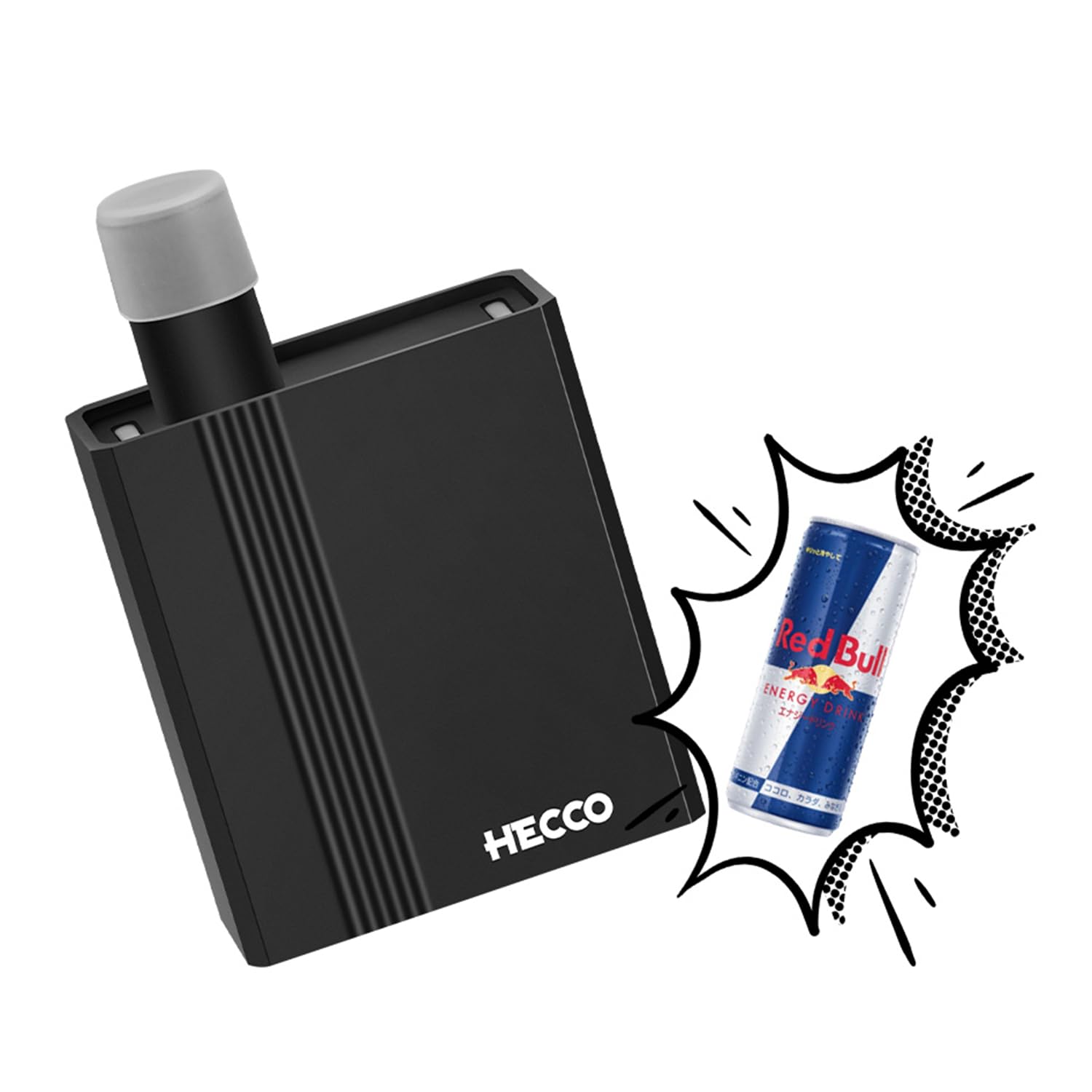 HECCO ターレスネクスト交換用 Tarless Next互换 カートリッジ 【特製リキッド使用 吸いごたえ抜群】 (for TL Next compatible pods) ノンニコチン・タール・色素0 アイスエナジー 1個 M28