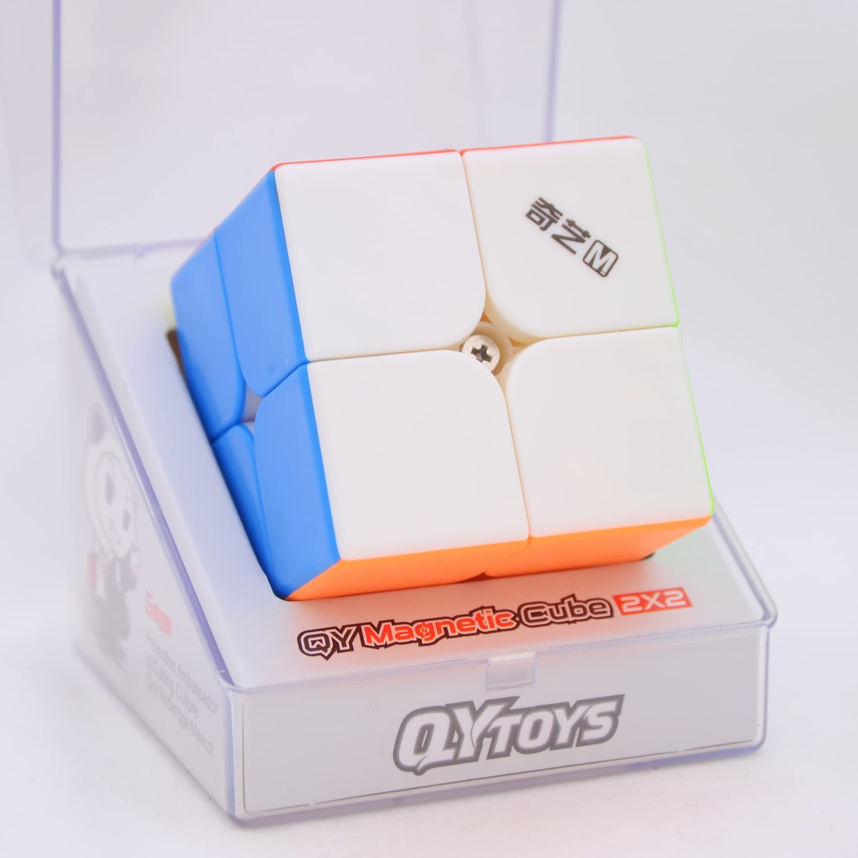 Bukefuno QY MS 2x2 Magnetic Speed Puzzle stickerless Cube QY MS 2x2x2 M Mofangge Speed Cubeโฆ