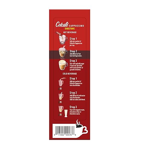 Miniatura 18 de Colcafe Instant Mocca Cappuccino, 6 sticks per pack, Pack of 2