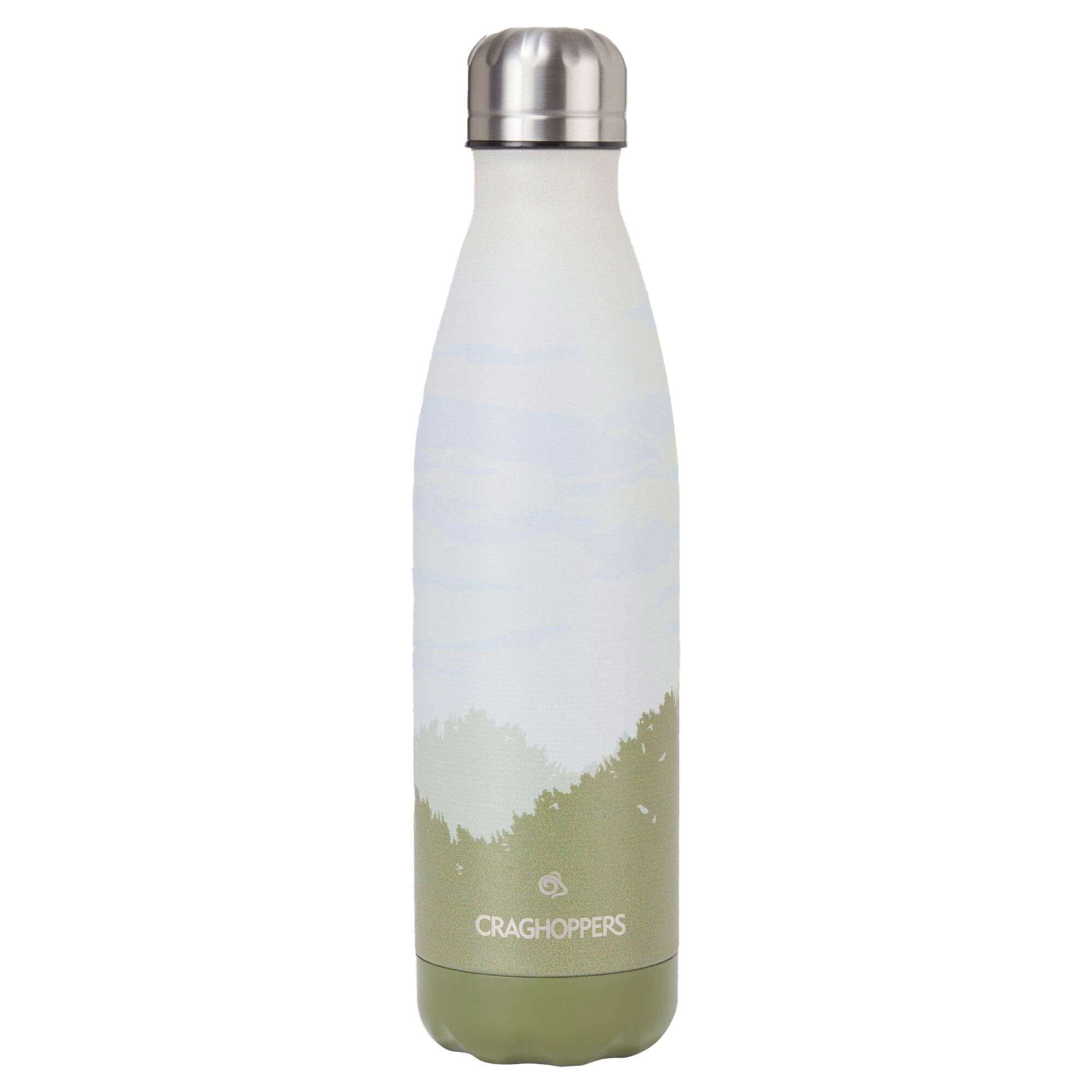 Craghoppers NT Insulated Water Bottle 500ml Ecru Print