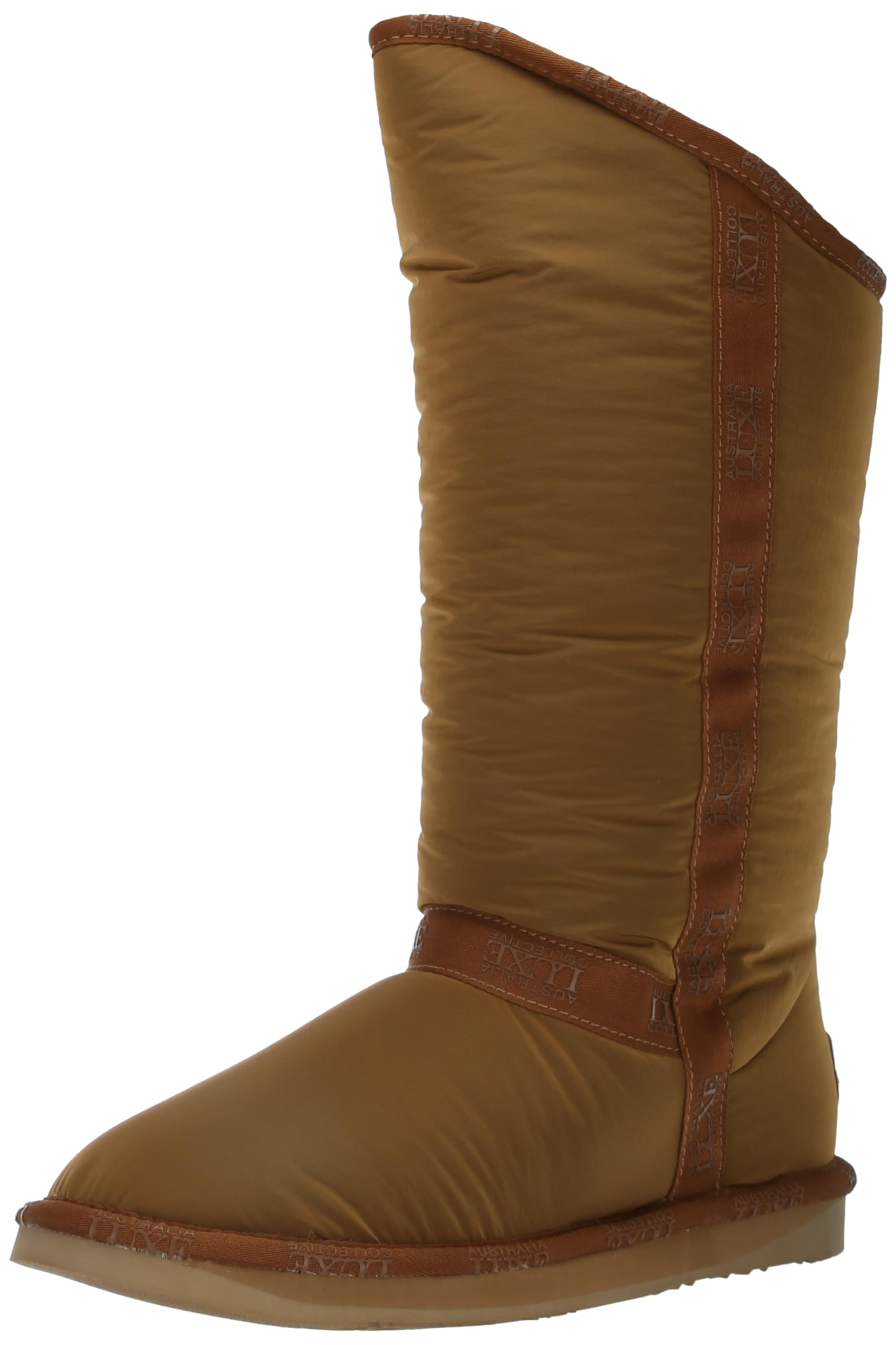 LUXEWomen's Nuevo Gold Fashion Boot