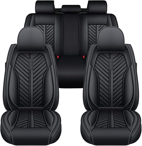 Juego de fundas de asiento de automóvil para XC40 2019-2022, de cuero para banco dividido delantero y trasero de 5 asientos XC40, protectores de