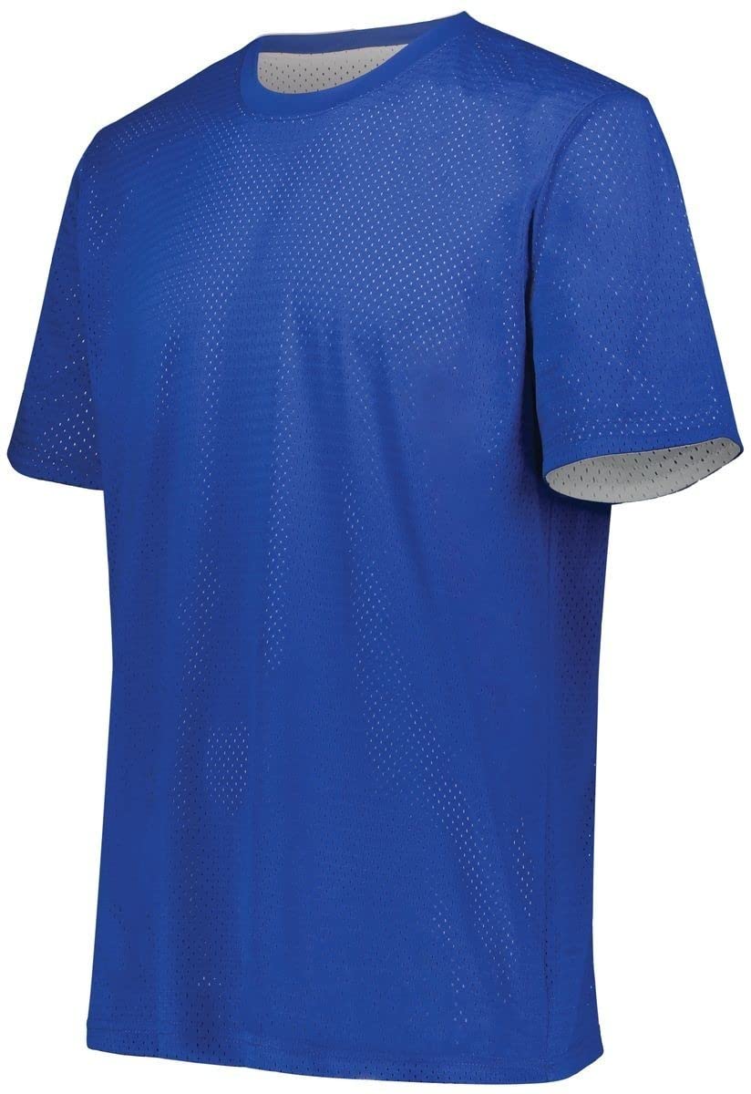 Augusta Sportswear Short Sleeve Mesh Reversible Jersey XL Royal/White