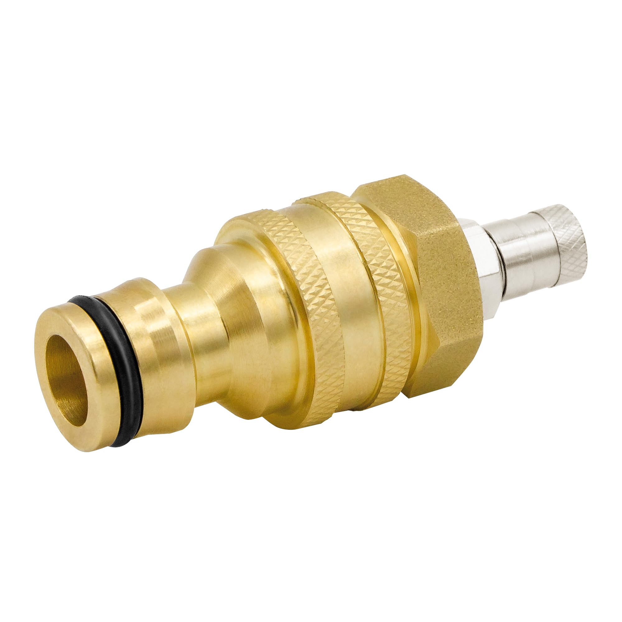 VARIOSAN Brass Drainage Valve - Gardena System Compatible - Gold - 12mm - 1 Pack, 12 millimeters - Image 3
