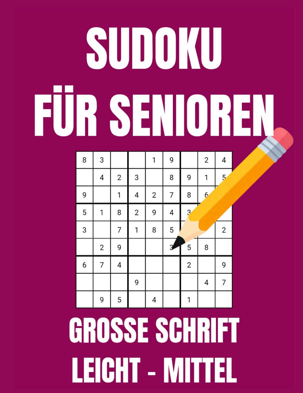 Sudoku für Senioren: Leicht & Mittel